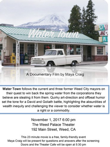Water Town Documentary film Produced by Maya Craig